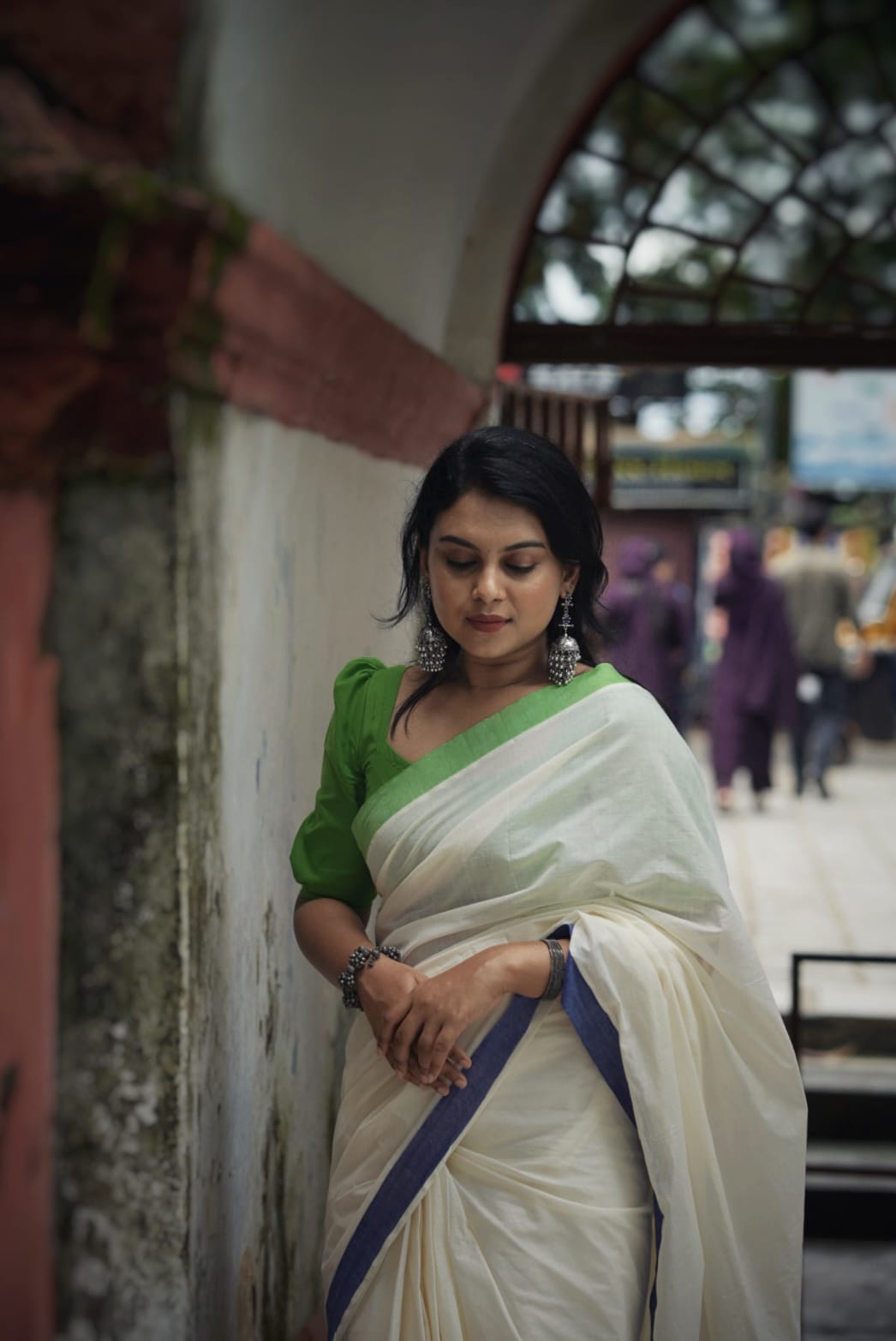 Bhoomi Green Sari