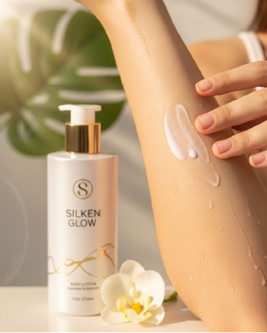 Silken Glow Body Lotion – Smooth & Radiant Skin Moisturizer (100 ml)