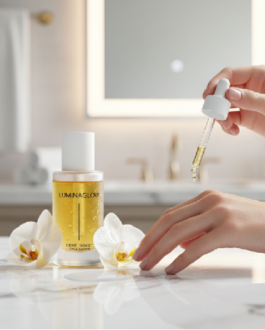 LuminaGlow Face Serum – Brightening & Hydrating Skin Serum (30 ml)