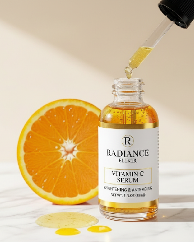 Radiance Elixir Vitamin C Serum – Brightening & Anti-Aging Skin Treatment